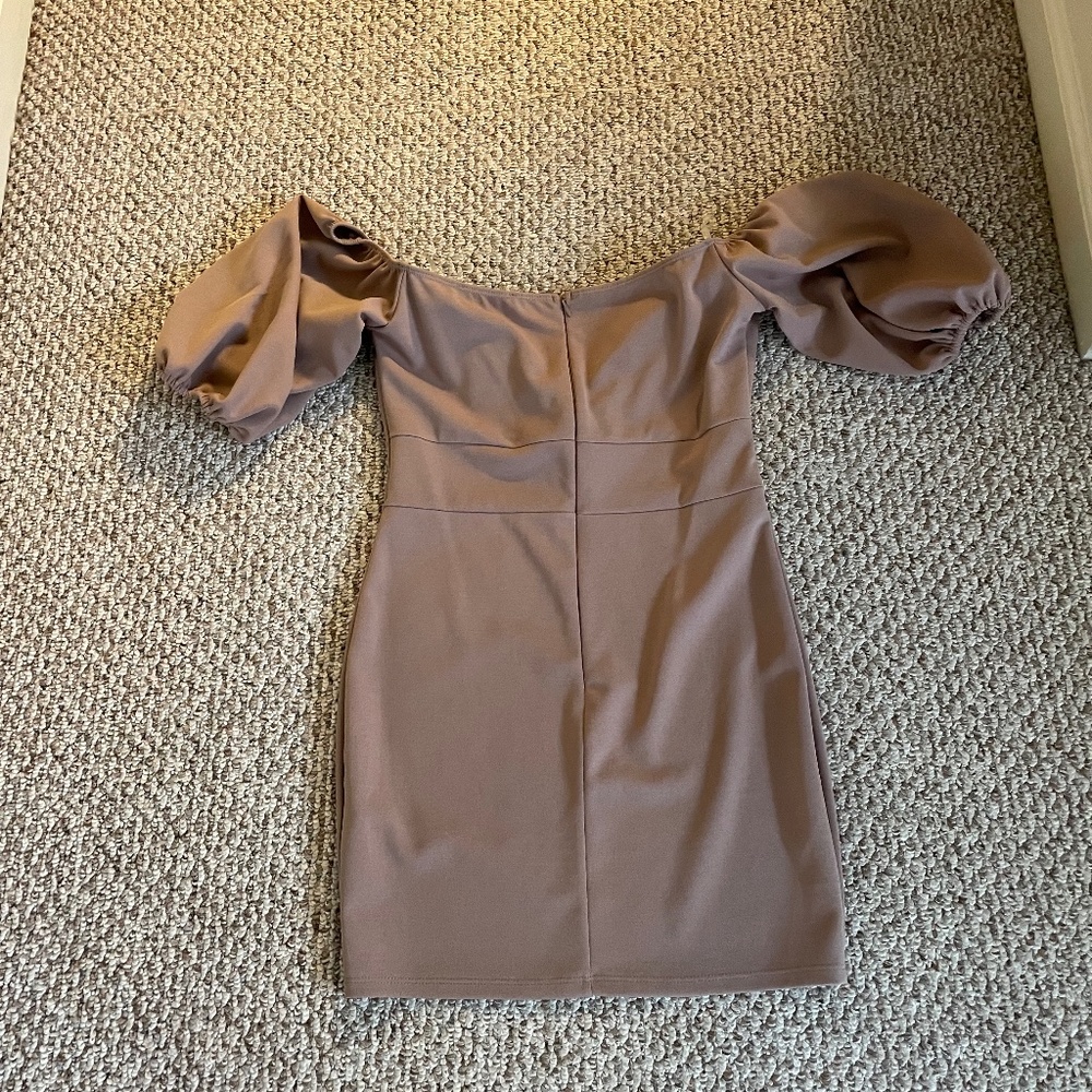Tan dress